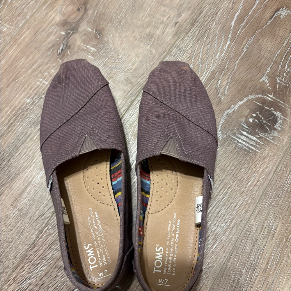 TOMS Women's Brown Slip-On Shoes